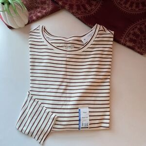 Time And Tru Striped Shirt 3XL NWT